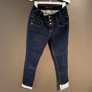 Vanity high-waisted skinny jeans